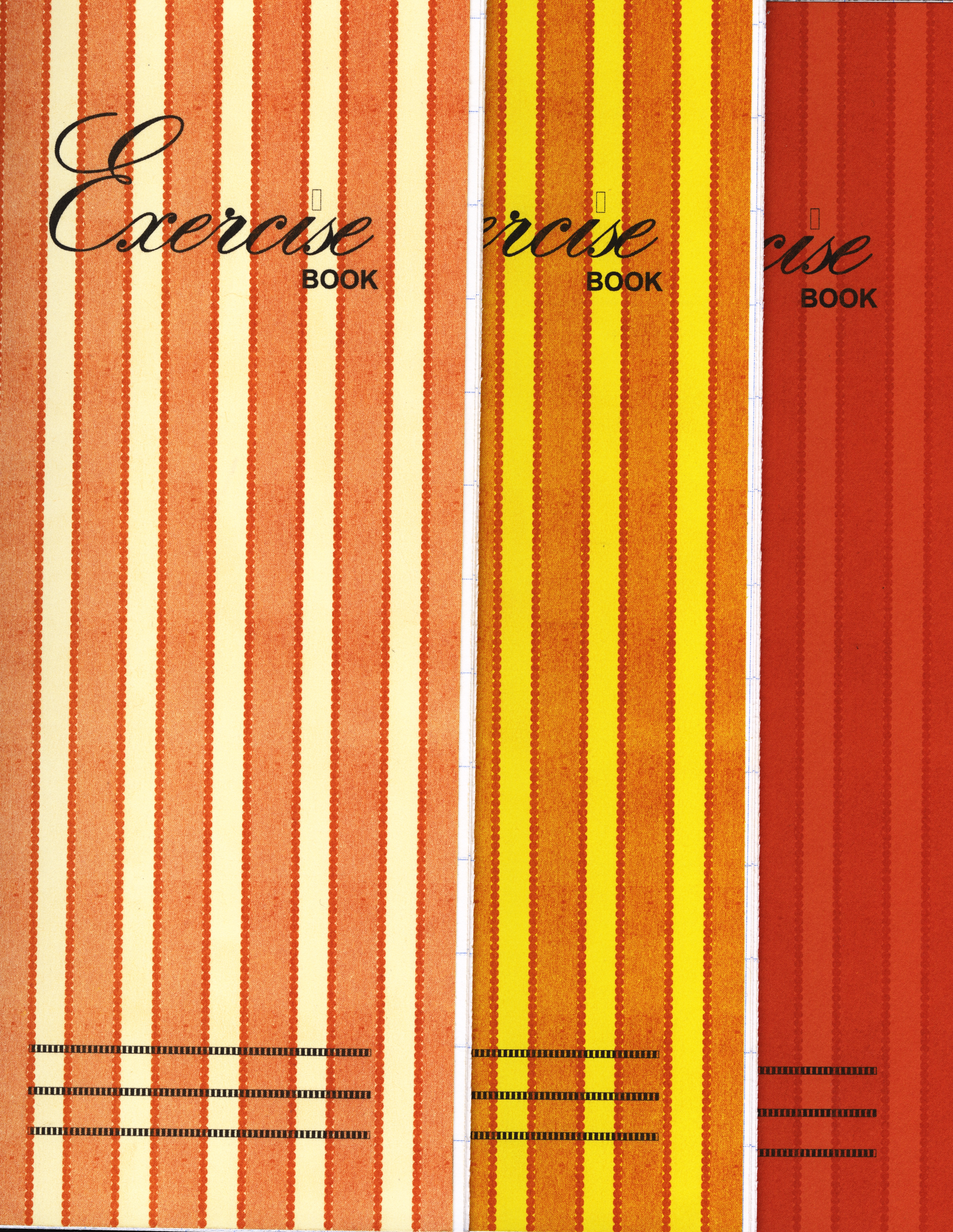 HFA exercise book covers