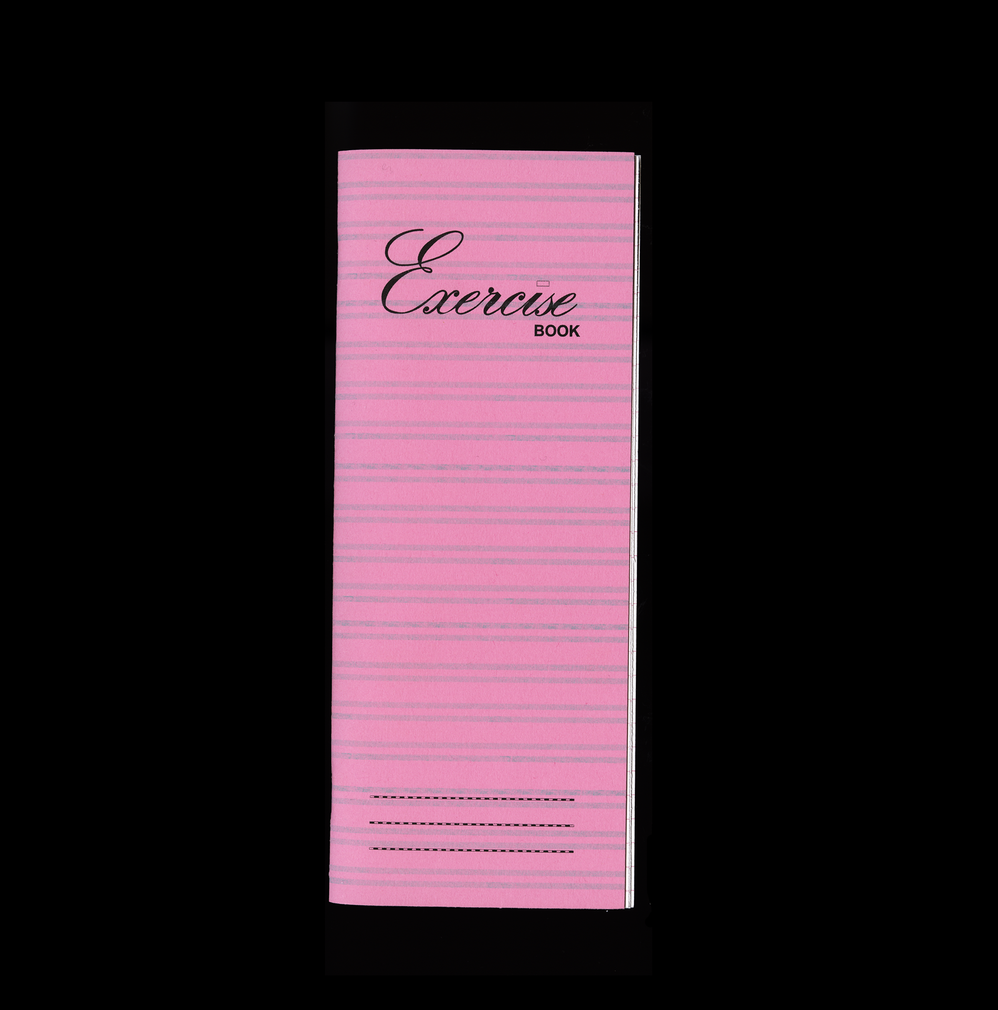 Exercise book yellow cover