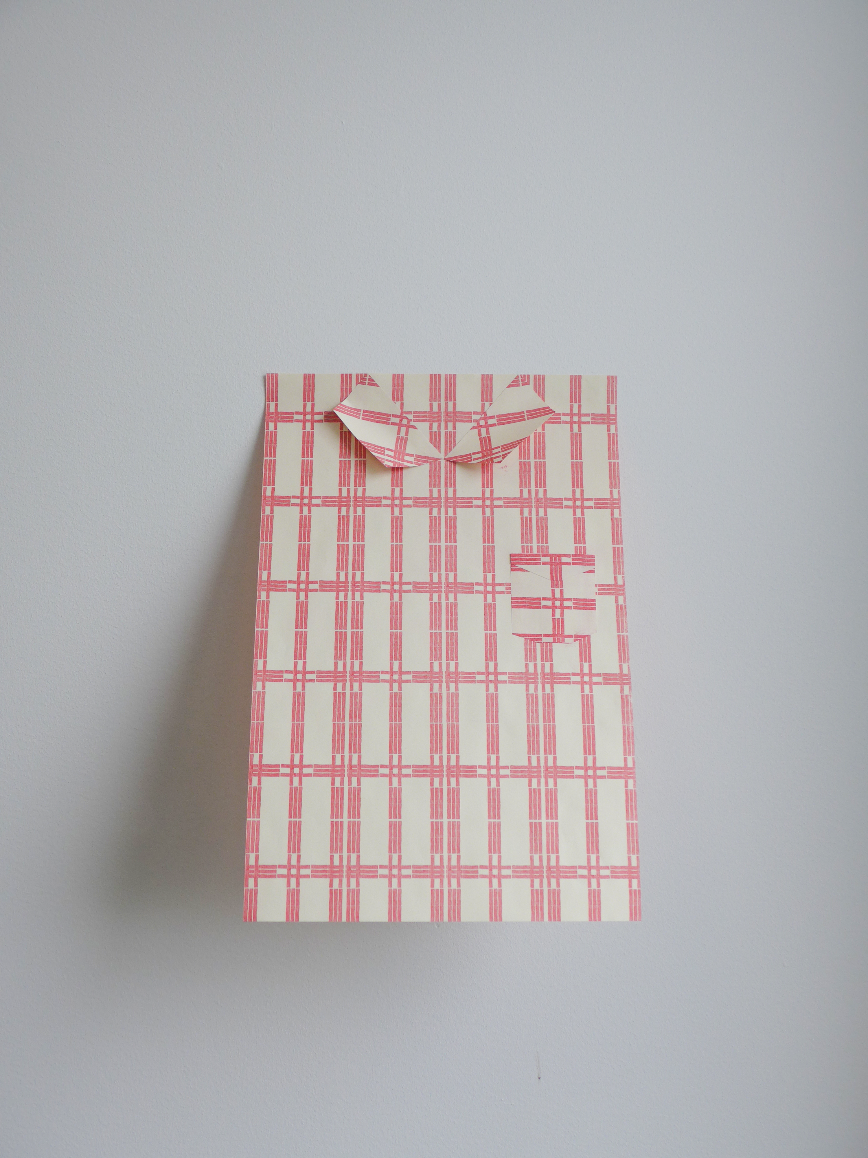 HFA plaid paper shirt